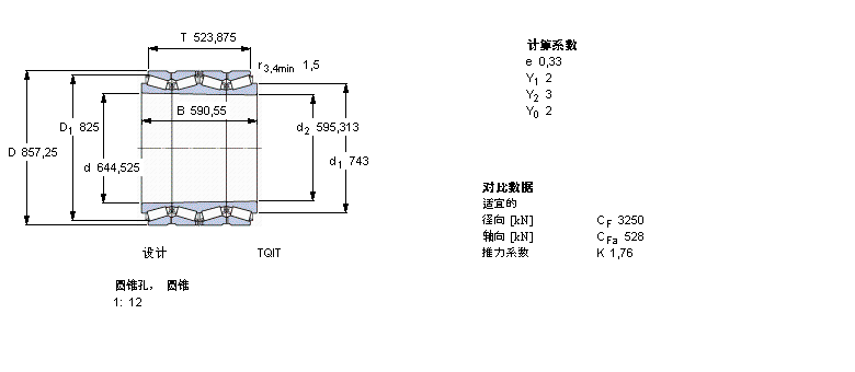 SKF BT4B332934/HA1軸承