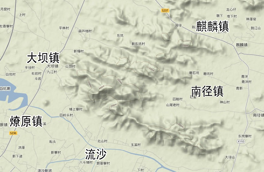 鐵山地貌