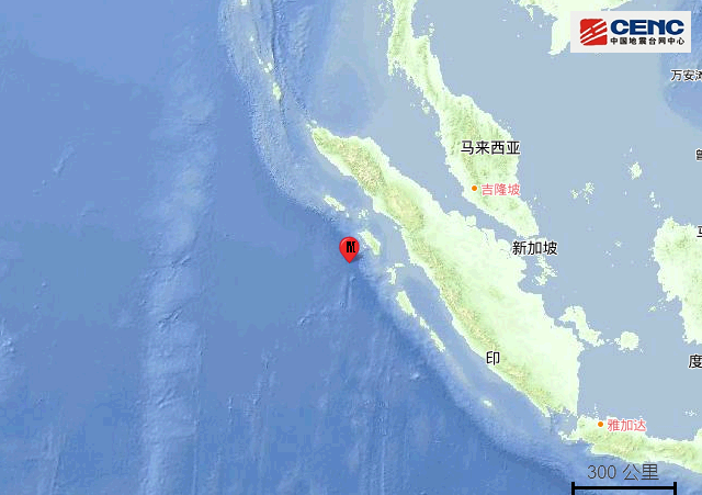 5·14蘇門答臘島遠海地震