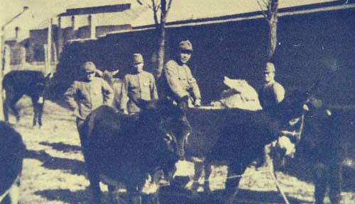 駐泰安黃前侵華日軍隊長吉川（鹽谷保芳捐）