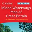 Collins Nicholson Inland Waterways Map of Great Britain