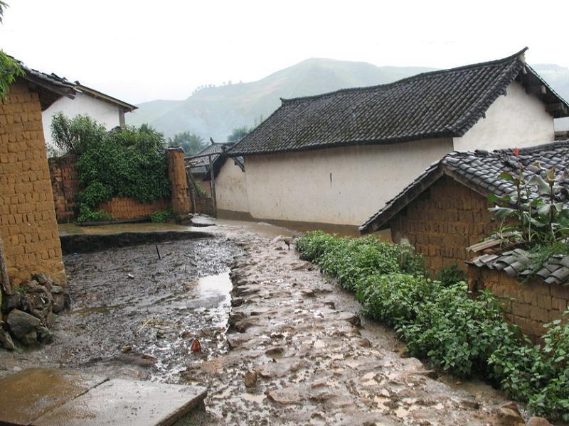 挖奪米底自然村