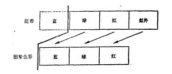 彩色紅外圖象的光譜便宜