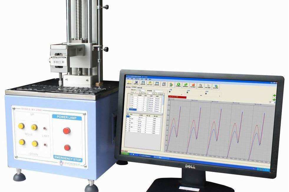 按鍵開關荷重位移曲線儀