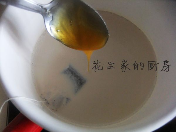 焦糖蜜豆奶茶