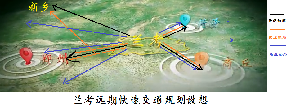 蘭考遠期交通規劃構想