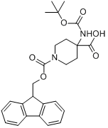 4-（叔丁氧羰基氨基）-1-芴甲氧羰基哌啶-4-羧酸