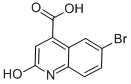 6-溴-2-羥基-4-羧酸喹啉