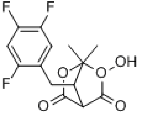 5-[1-羥基-2-（2,4,5-三氟苯基）亞乙基]-2,2-二甲基-1,3-二氧六環-4,6-二酮