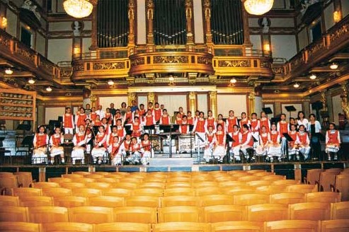 2003年8月維也納金色大廳舉辦專場音樂會