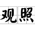 觀照(漢語詞語)