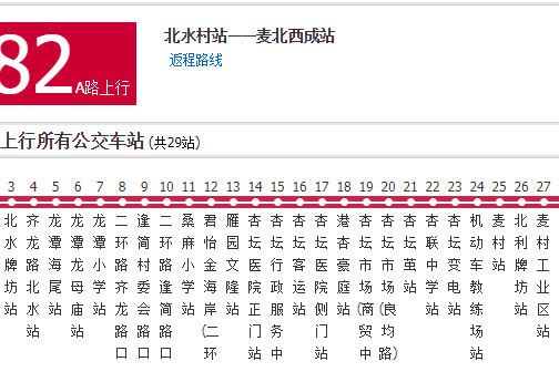 佛山公交982A路