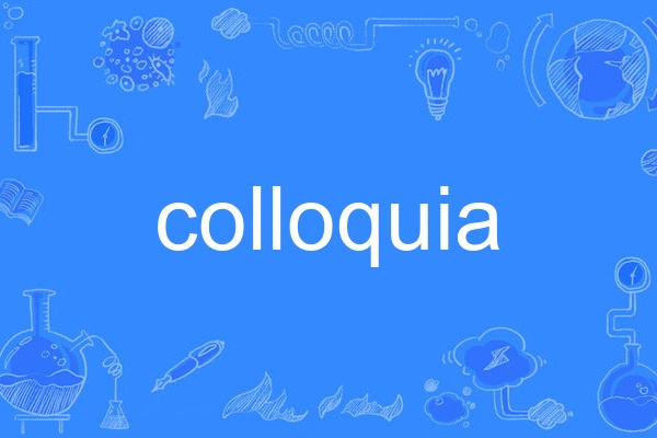 colloquia