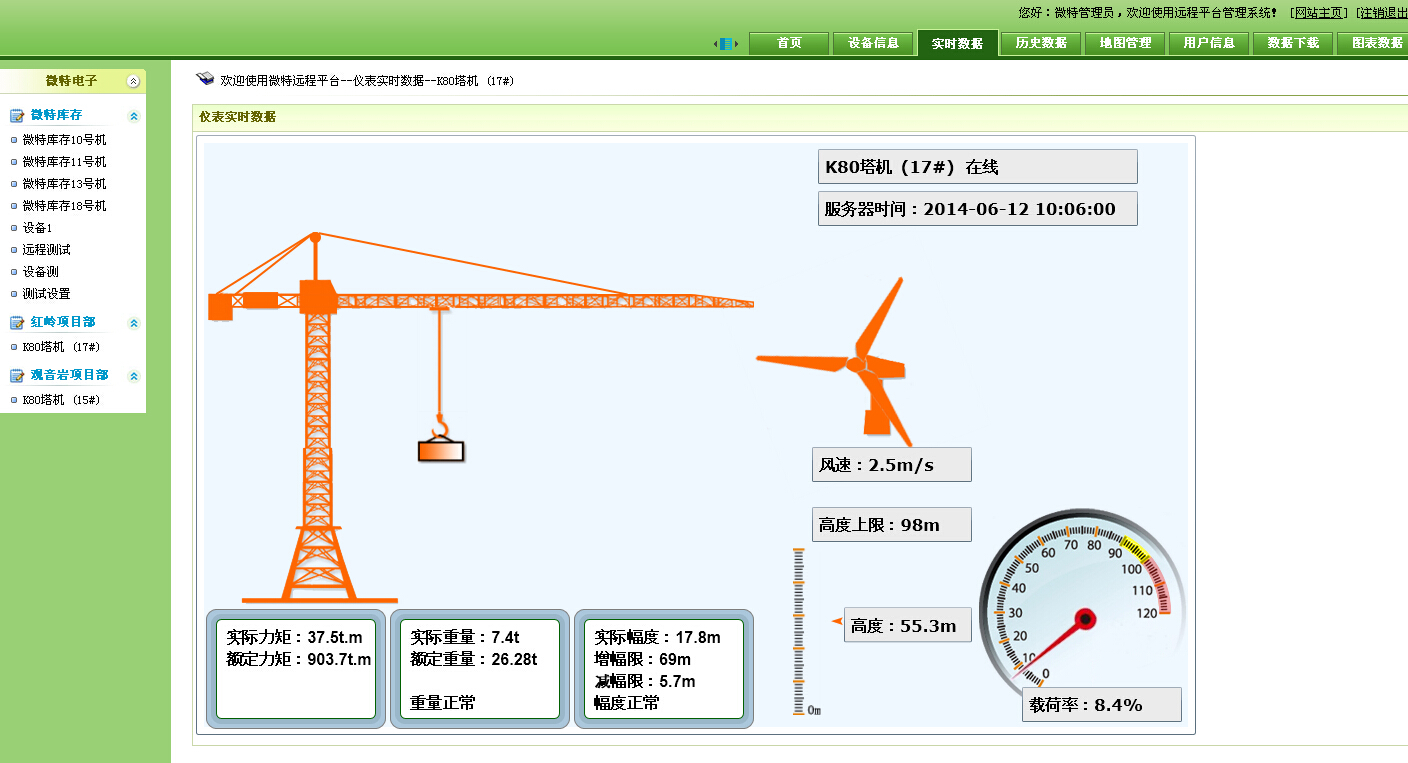 塔機安全監控管理系統