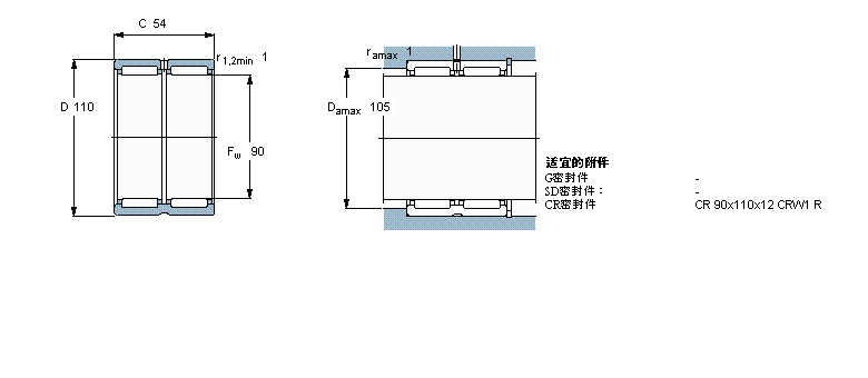 SKF RNA6916軸承