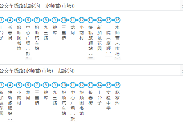 大連公交旅順口9路