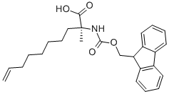 (2S)-2-N-芴甲氧羰基氨基-2-甲基-9-癸烯酸