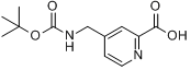 4-[（叔丁氧醯胺基）甲基]吡啶-2-羧酸[激子手性法用試劑]