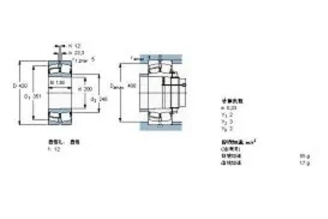 SKF 22340CCKJA-W33VA405軸承