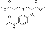 3-（N,N-二甲氧基羰基乙基）氨基-4-甲氧基乙醯苯胺
