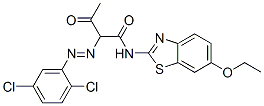 2-[（2,5-二氯苯基）偶氮]-N-（6-乙氧基-2-苯並噻唑基）-3-氧代丁醯胺