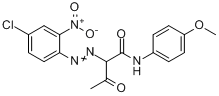 2-[（4-氯-2-硝基苯基）偶氮]-N-（4-甲氧基苯基）-3-氧代]丁醯胺