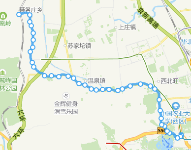 北京公交346路