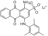1-氨基-9,10-二氫-9,10-二氧代-4-[（2,4,6-三甲基苯基）氨基]蒽-2-磺酸鋰