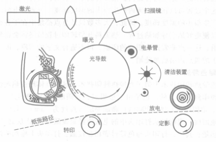 電子照相過程