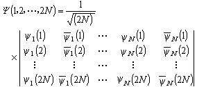 自洽場分子軌道法公式1