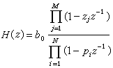 離散時間系統的復頻域分析