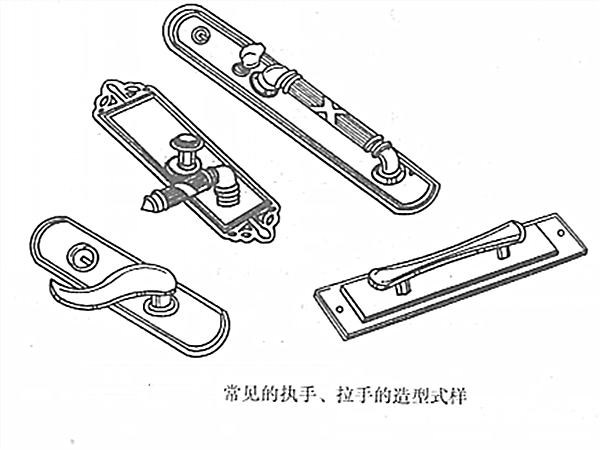 常見執手、拉手形式