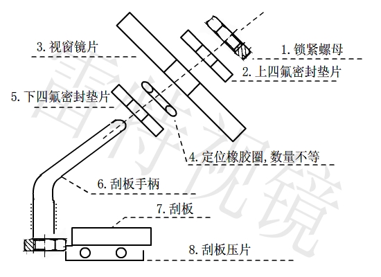 刮板安裝示意圖