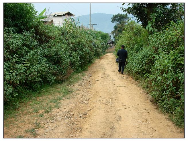 六根自然村通村道路