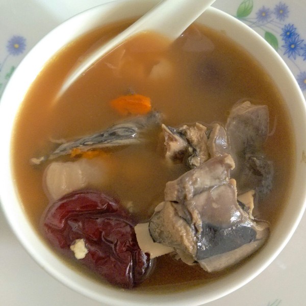 阿膠麥冬羊肺湯