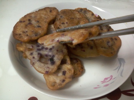 紫薯糯米餅