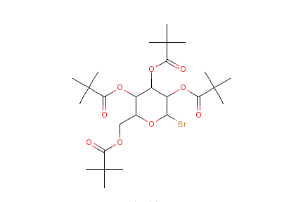 2,3,4,6-O-四特戊醯基-ALPHA-D-溴代吡喃葡萄糖