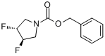 (3R,4R)-N-Cbz-3,4-二氟吡咯烷