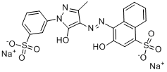 [4-[[4,5-二氫-3-甲基-5-氧代-1-（3-磺基苯基）-1H-吡唑-4-基]偶氮]-3-羥基-1-萘磺酸根(4-)]鉻酸鈉酸性紅186