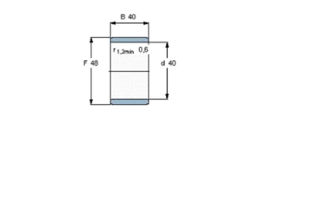 SKF IR40x48x40軸承