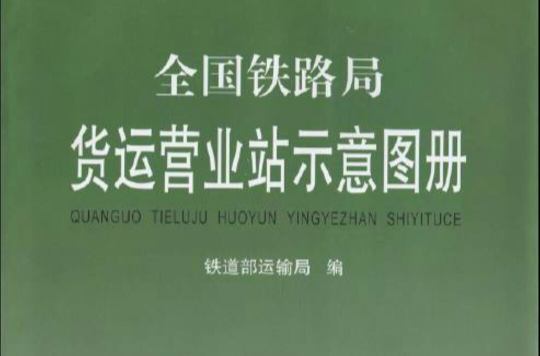 全國鐵路貨運營業站示意圖