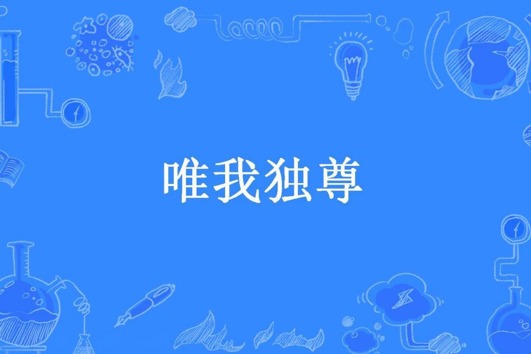 唯我獨尊(三生緣所著小說)