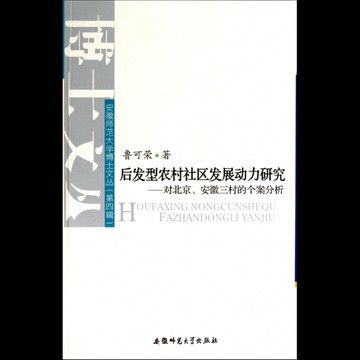 後髮型農村社區發展動力研究：對北京、安徽三村的個案分析