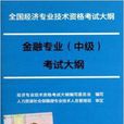 金融專業中級考試大綱