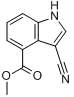 3-氰基-1H-吲哚-4-甲酸甲酯