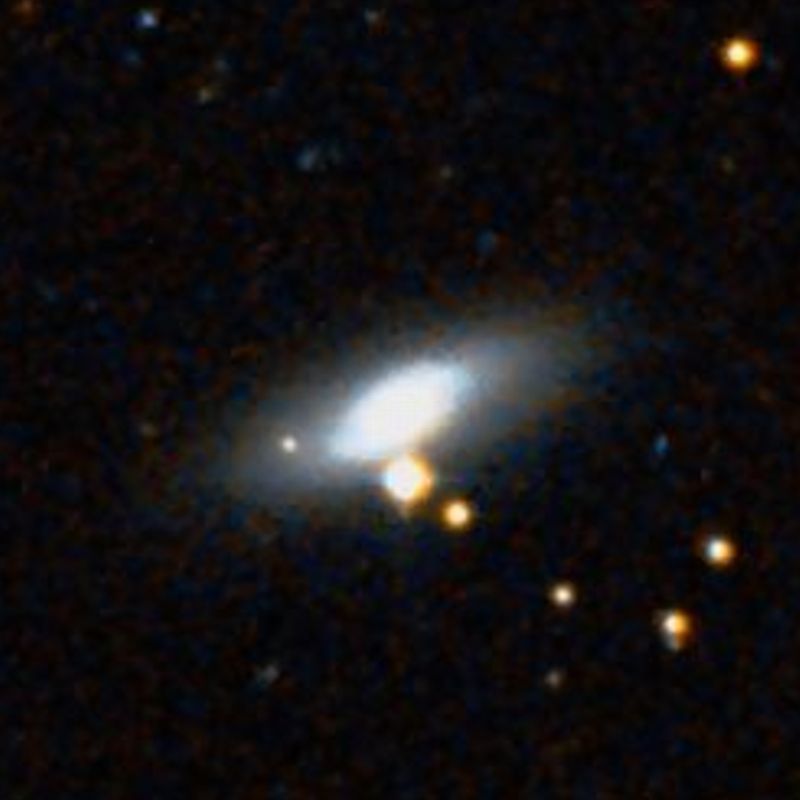 NGC 3230 DSS2 彩色圖