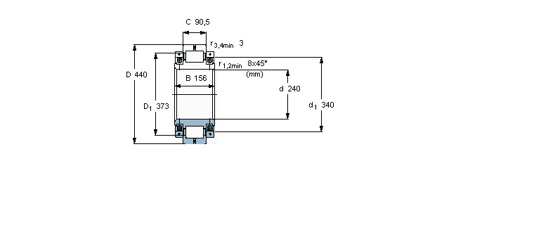 SKF 319307C軸承