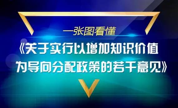 關於實行以增加知識價值為導向分配政策的若干意見