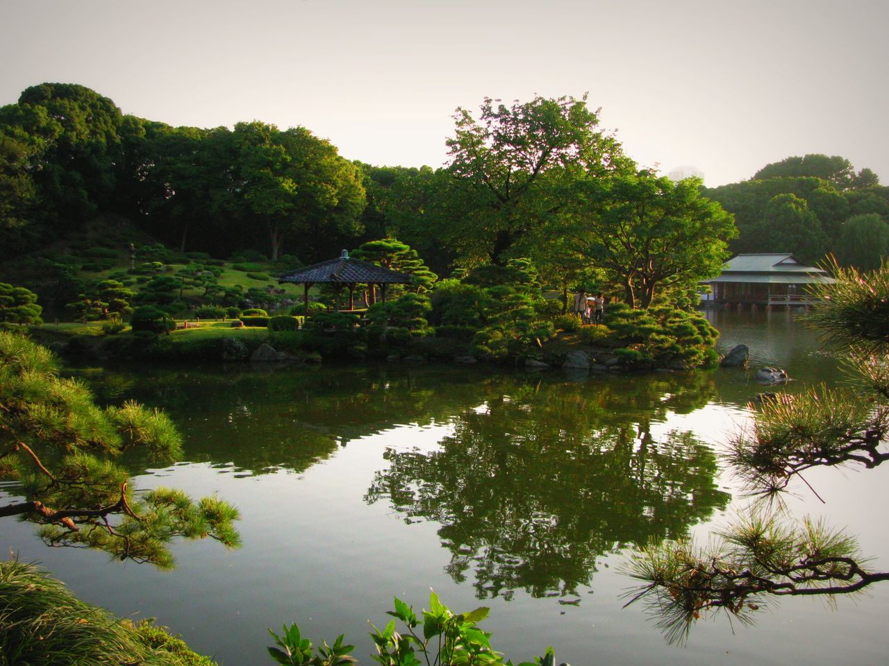 清澄庭園內景