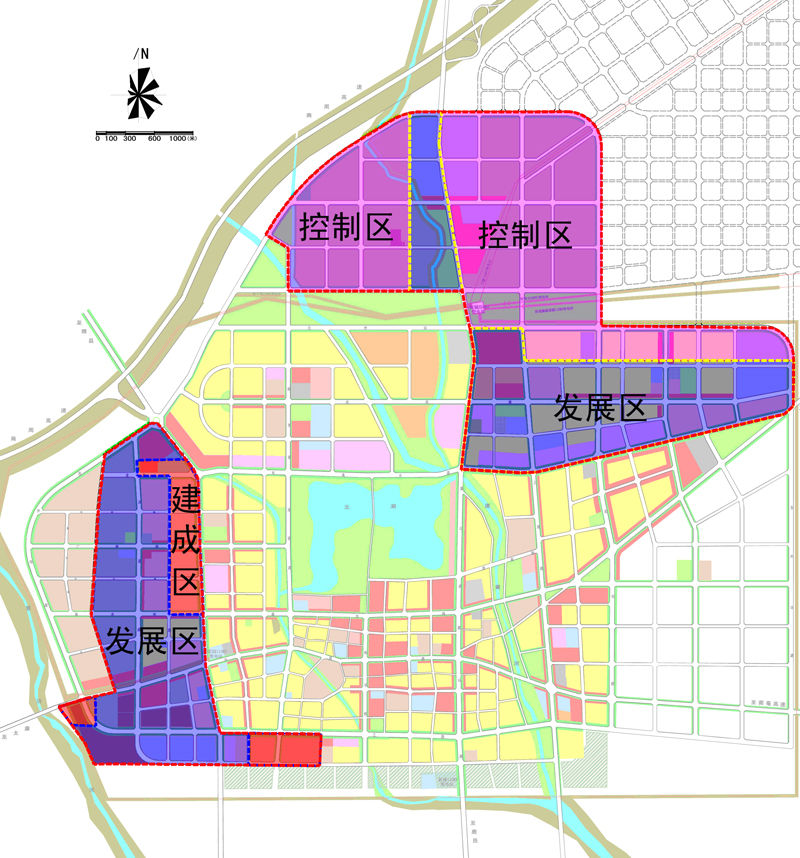 土地利用總體規劃建設用地指標分配圖